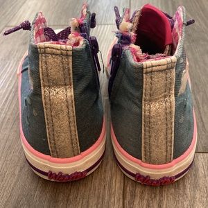 Girls size 10 Weestep Hightop sneakers